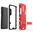 Slim Armour Tough Shockproof Case & Stand for Oppo Reno Z (Red)